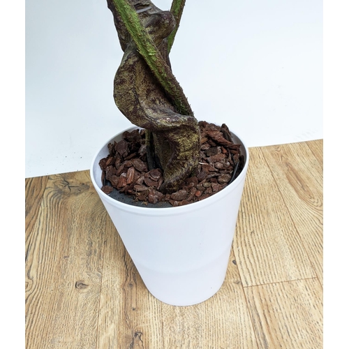 372 - FAUX PLANTS, a collection of three, each differing, 17cm H at tallest approx. (3)