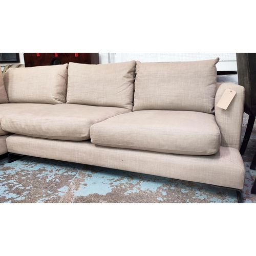 375 - CAMERICH LAZYTIME CORNER SOFA, 290cm W x 210cm D.