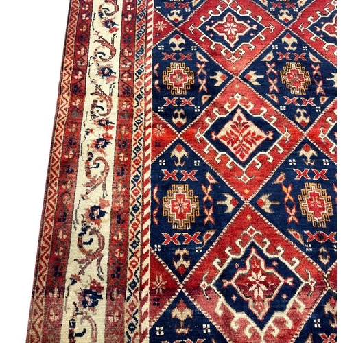 68 - VINTAGE PERSIAN KELLEH CARPET, 360cm x 175cm.