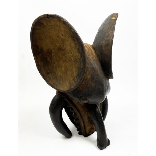 17 - ELEPHANT MASK (Cameroon), 53cm H.