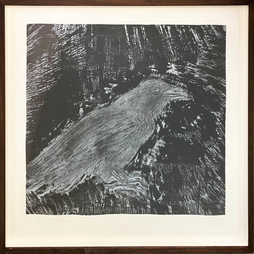 140 - JIM DINE (born 1935, Cincinnati, Ohio, United States) 'Raven' woodcut and soft ground, etching on wo... 