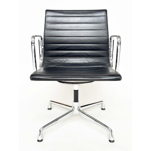 356 - ALUMINIUM GROUP CHAIR, by Charles and Ray Eames.