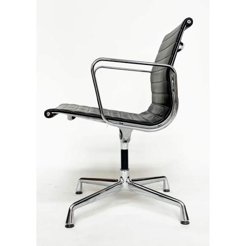 356 - ALUMINIUM GROUP CHAIR, by Charles and Ray Eames.