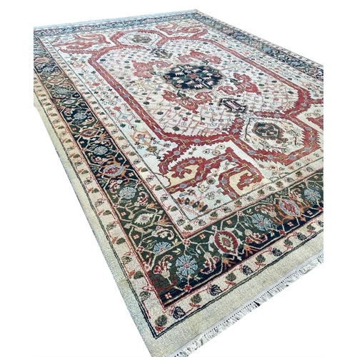 72 - VINTAGE BAKSHAISH DESIGN CARPET, 420cm x 300cm.