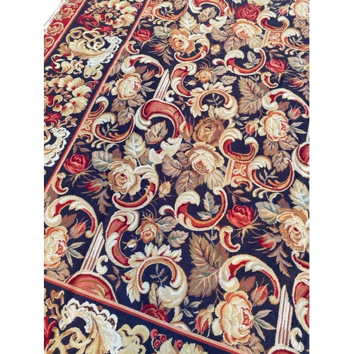 198 - FRENCH NEEDLEPOINT CARPET, 350cm x 300cm.