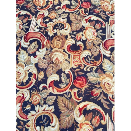 198 - FRENCH NEEDLEPOINT CARPET, 350cm x 300cm.