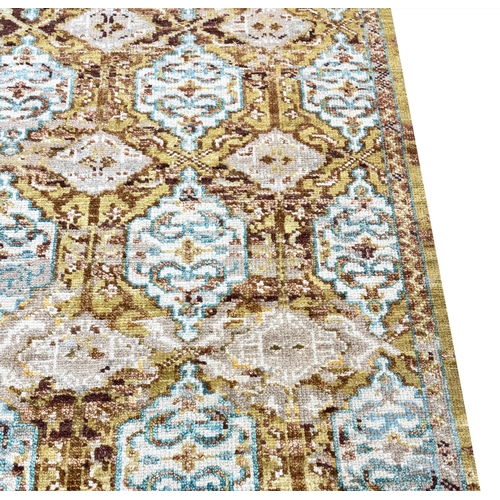 216 - FINE CONTEMPORARY ANATOLIAN DESIGN CARPET, 302cm x 241cm.