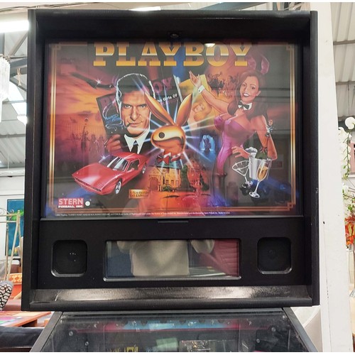 400 - STERN PLAYBOY PINBALL MACHINE, 2002, 140cm x 70.5cm 193cm approx.