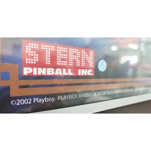 400 - STERN PLAYBOY PINBALL MACHINE, 2002, 140cm x 70.5cm 193cm approx.