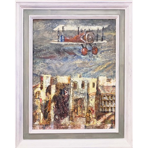 122 - LUCIEN DULFAN (Russian b. 1942), 'Florence Dream', oil on canvas, 50cm x 39cm, framed.
