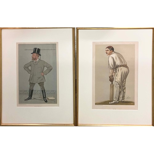 113 - VANITY FAIR SPY PRINTS, a set of sixteen, mounted and framed, each 52cm x 38cm overall. (16)