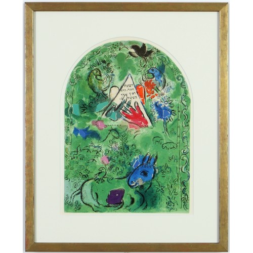 172 - MARC CHAGALL, The Twelve Tribes, a set of 12 lithographs – 1962, printed by Mourlot, 36.5cm x 31.5cm... 