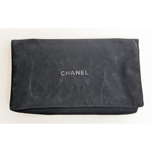 91 - CHANEL CAMELLIA CC CHARM CLUTCH WITH CHAIN, from 2019 collection, lambskin leather, iconic diamond q... 