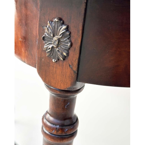 229 - THEODORE ALEXANDER DRESSING TABLE, burr walnut and bronzed metal mounted with mirror and frieze draw... 