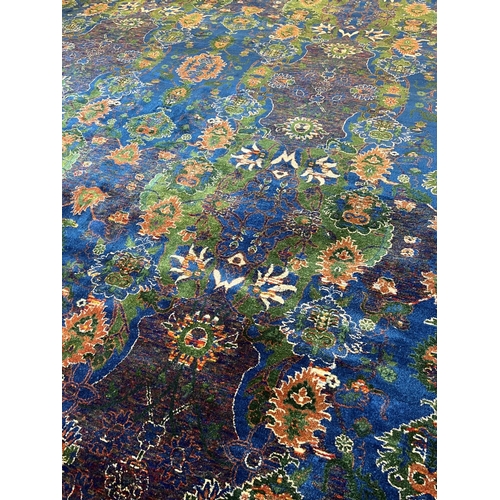 100 - CONTEMPORARY AGRA CARPET, 430cm x 300cm.