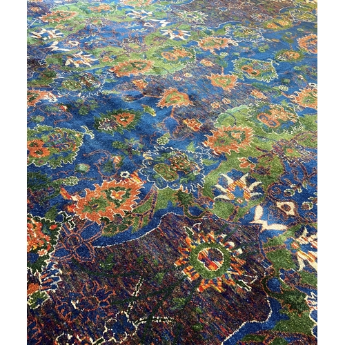 100 - CONTEMPORARY AGRA CARPET, 430cm x 300cm.