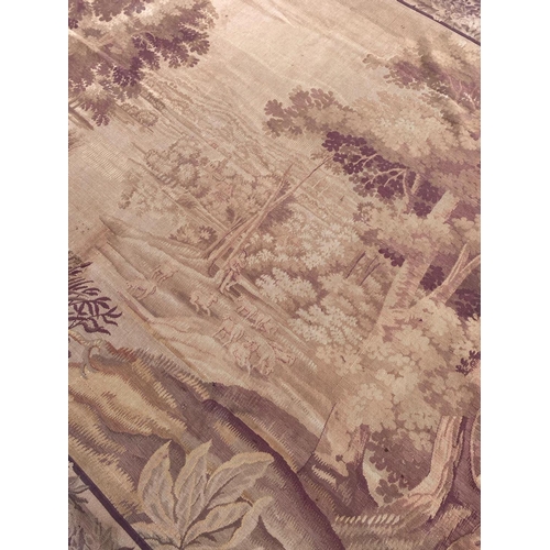 18 - FRENCH VERDURE DESIGN TAPESTRY, 438cm x 225cm.