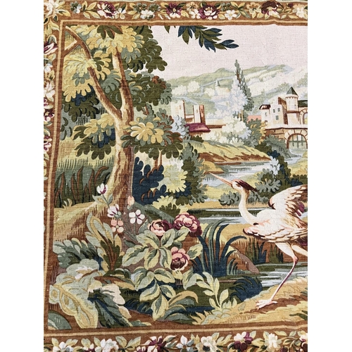 81 - FRENCH 17TH CENTURY DESIGN TAPESTRY, 105cm x 148cm.