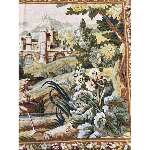 81 - FRENCH 17TH CENTURY DESIGN TAPESTRY, 105cm x 148cm.