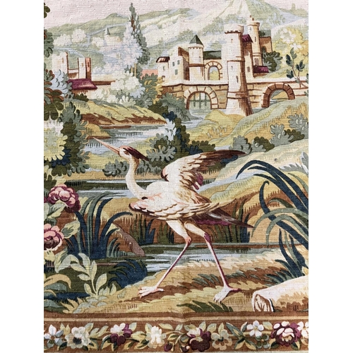 81 - FRENCH 17TH CENTURY DESIGN TAPESTRY, 105cm x 148cm.