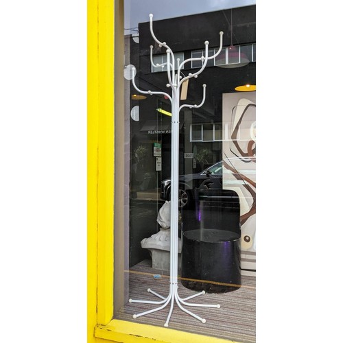 494 - AFTER SIDSE WERNER COAT TREE STYLE COAT STAND, 185cm high, 70cm diameter