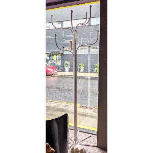 494 - AFTER SIDSE WERNER COAT TREE STYLE COAT STAND, 185cm high, 70cm diameter