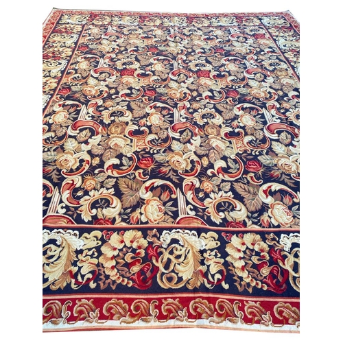 93 - FRENCH NEEDLEPOINT CARPET, 350cm x 300cm.