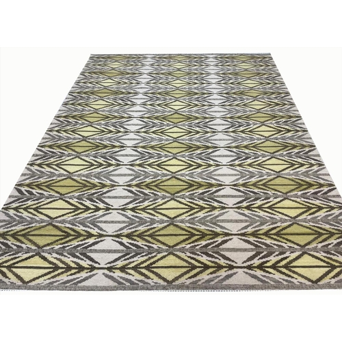 100 - SWEDISH DESIGN KILIM, 298cm x 202cm.