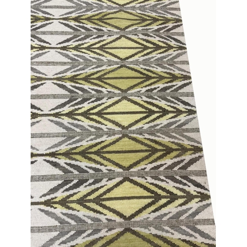 100 - SWEDISH DESIGN KILIM, 298cm x 202cm.