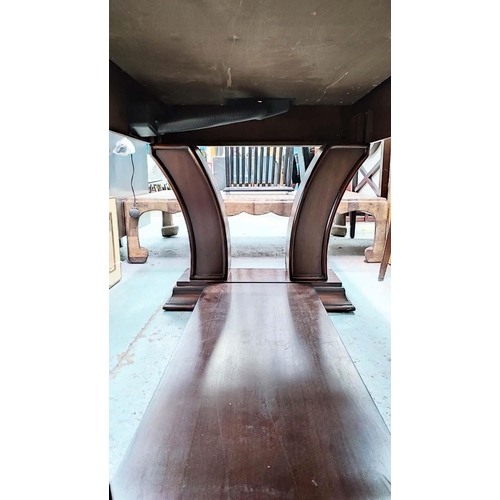 301 - FOOTBALL TABLE, Art Deco style design, 175cm x 129cm x 89cm.