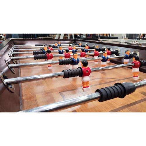 301 - FOOTBALL TABLE, Art Deco style design, 175cm x 129cm x 89cm.