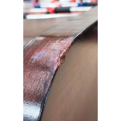 301 - FOOTBALL TABLE, Art Deco style design, 175cm x 129cm x 89cm.