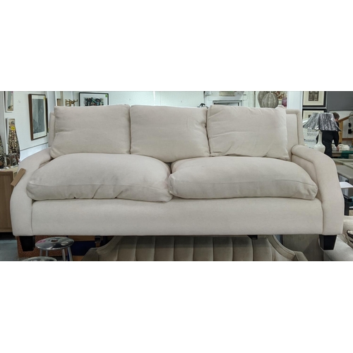 362 - ANDREW MARTIN SOFA, 225cm W x 95cm D x 95cm H.