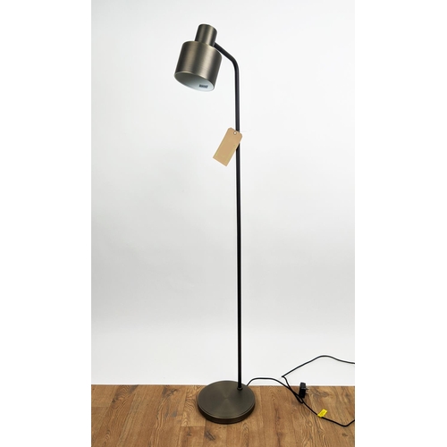 421 - FLOOR LAMP, 1970's Italian style, 151cm at tallest.