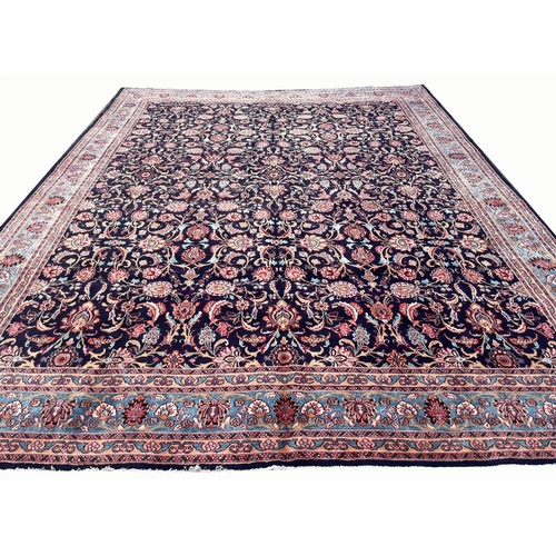 95 - FINE PERSIAN SAFAVID DESIGN CARPET, 390cm x 303cm.