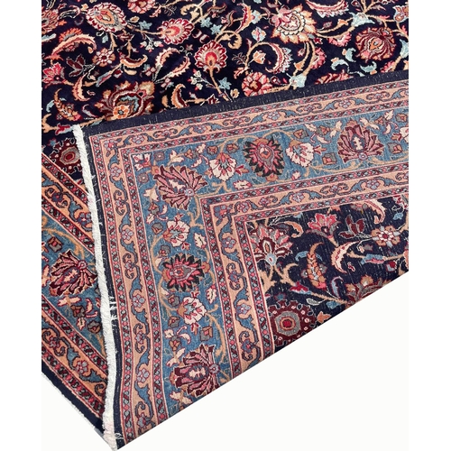 95 - FINE PERSIAN SAFAVID DESIGN CARPET, 390cm x 303cm.