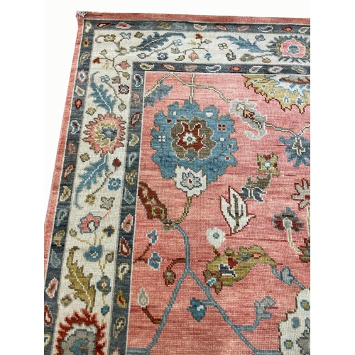 97 - CONTEMPORARY SULTANABAD CARPET, 300cm x 243cm.