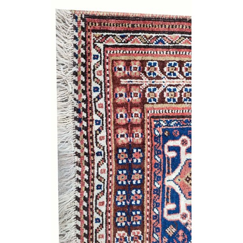 104 - A QASHQAI RUG, circa 1930, 200cm L x 125cm W.