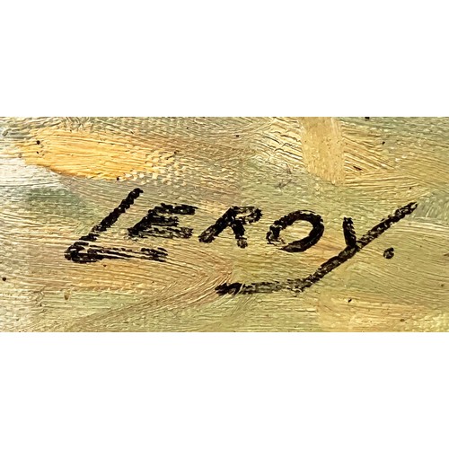 30 - ETIENNE LEROY, 'Venice', oil on canvas, 71cm x 59cm, signed, framed.