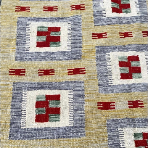156 - SCANDINAVIAN DESIGN KILIM, 294cm x 193cm.