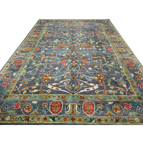 150 - FINE CONTEMPORARY OUSHAK CARPET, 342cm x 248cm.