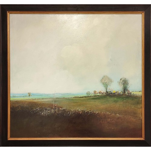 106 - ANTHONY KIRKHAAR, 'Landscape', oil on canvas, 100cm x 105cm, signed, framed.