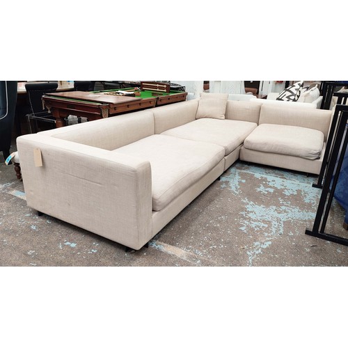 551 - CAMERICH CLOUD CORNER SOFA, 67cm H x 325cm L x 210cm W x 113cm D, Seat Height 43cm