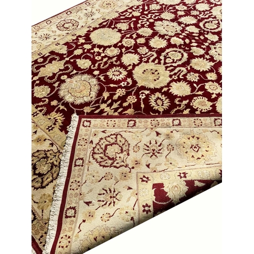 100 - FINE AGRA CARPET, 410cm x 290cm.