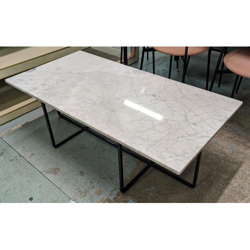 537 - OX DENMARQ NINETY TABLE, by Dennis Marquart, 120cm x 60cm x 41cm.