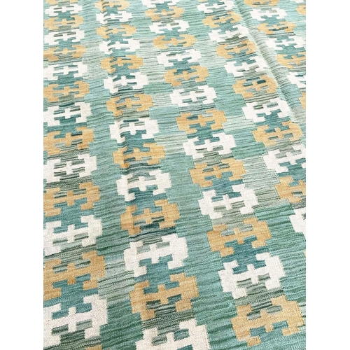 93 - SCANDINAVIAN DESIGN KILIM, 294cm x 200cm.