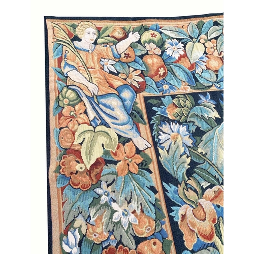 99 - VINTAGE FRENCH TAPESTRY, 190cm x 135cm.