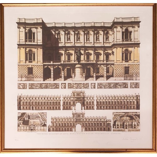 24 - ANDREW INGAMELLS 'Burlington House (Royal Academy of Arts)' edition 54/175, signed and dated 1997, 6... 