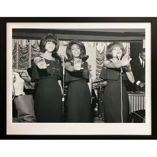 97 - 20TH CENTURY SCHOOL FOR MOTOWN, 'The Supremes', silver gelatin, 35cm x 37cm, bears Emi blind stamp.