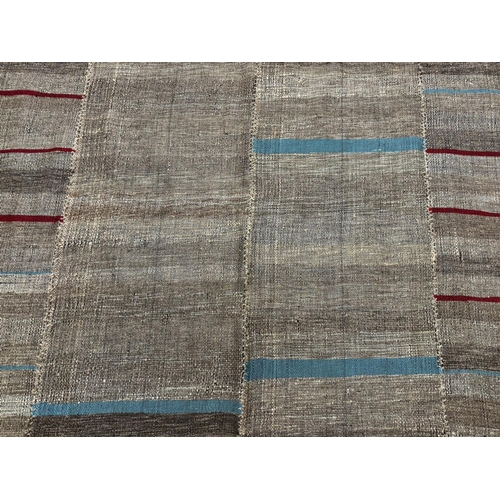 73 - FINE PERSIAN MAZANDARIAN KILIM, 292cm x 197cm.